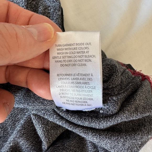 Dark Black‎ by Projek Raw XXL Men's Long Sleeve T-Shirt Marled Gray Streetwear - Picture 10 of 14